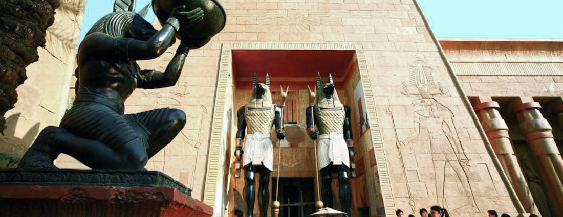universal studios singapore zone ancient egypt