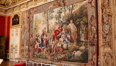 tappezzeria nella Reggia di Versailles