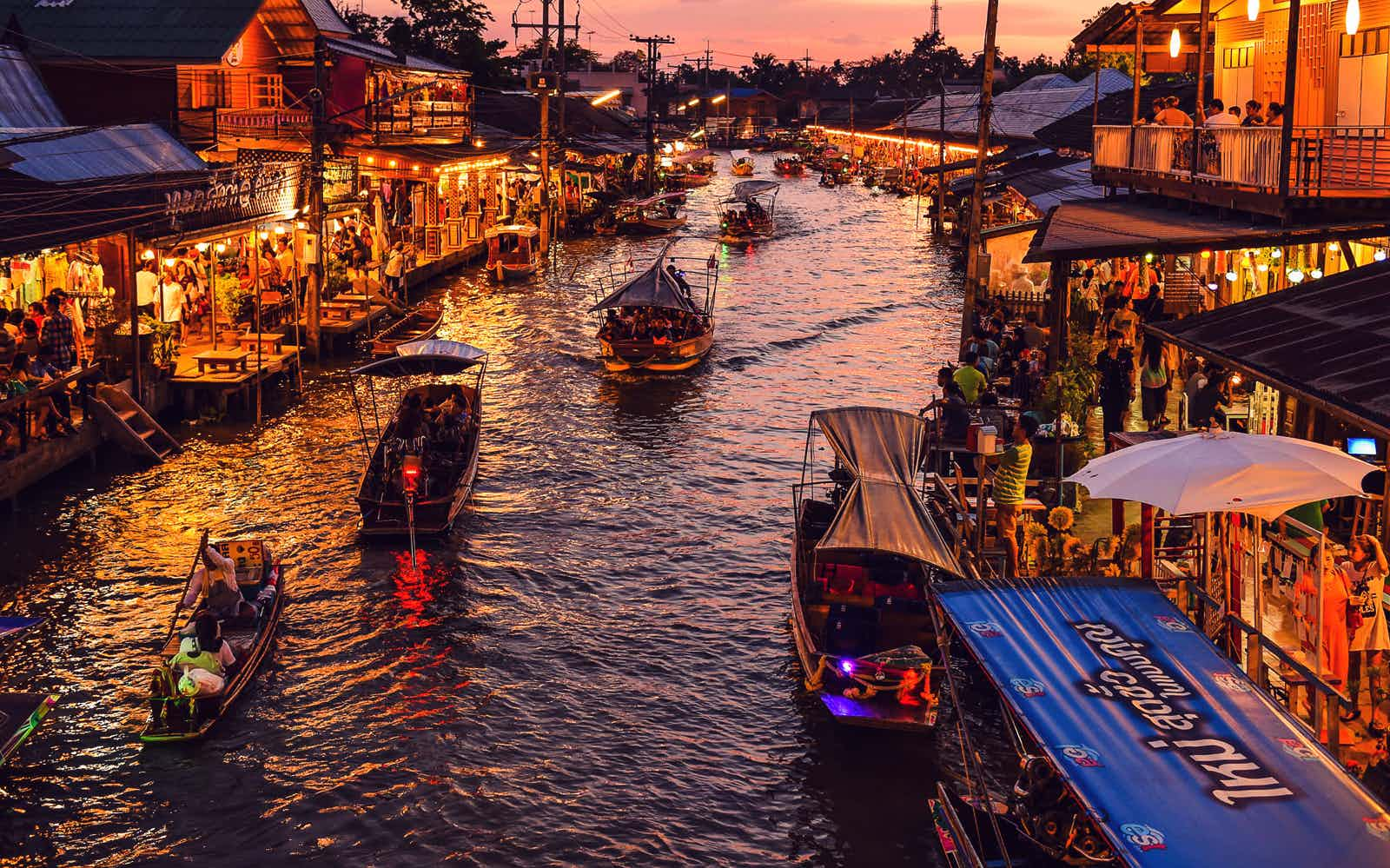 best floating markets bangkok