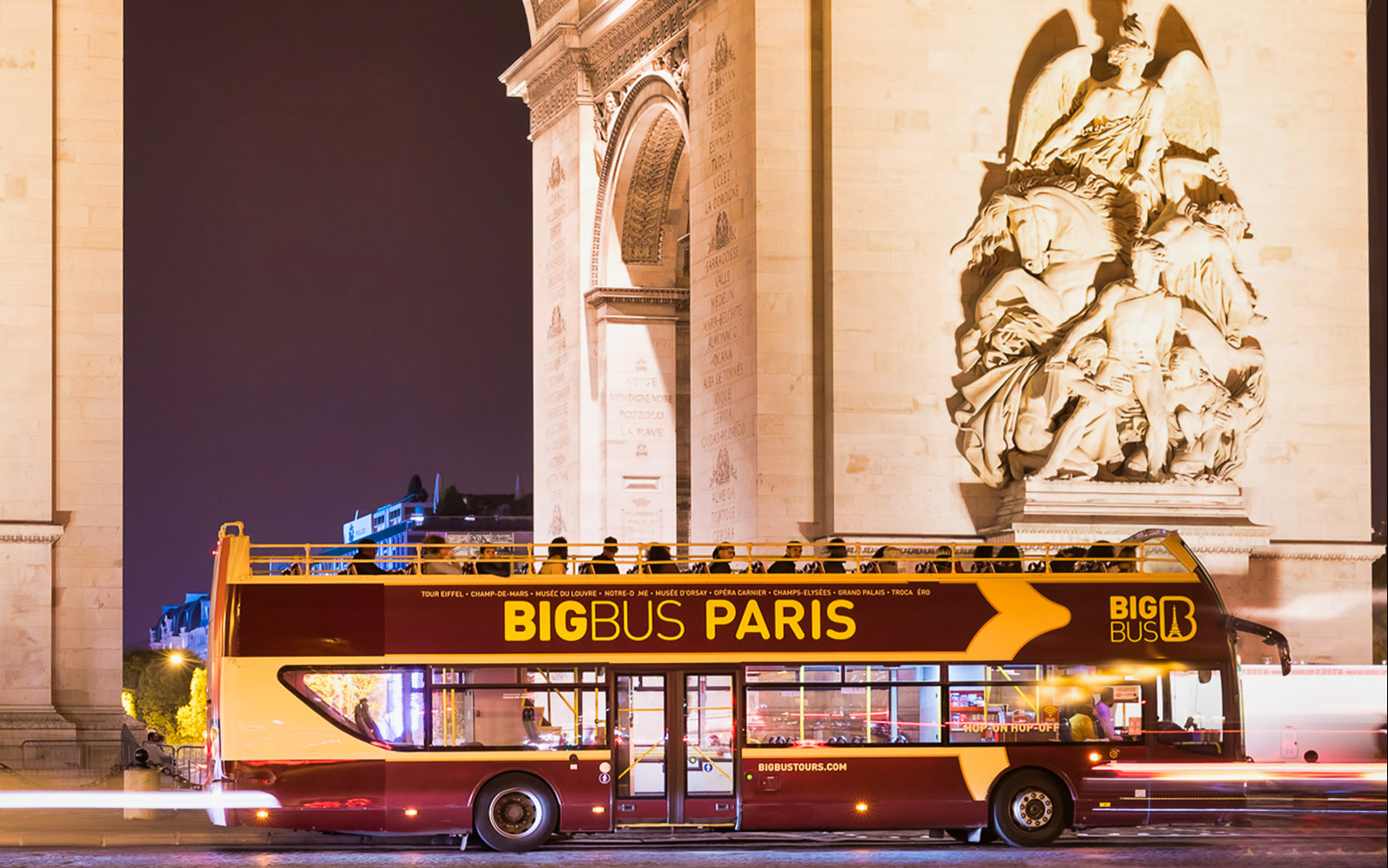 Big Bus: 2-Hour Panoramic Night Bus Tour of Paris