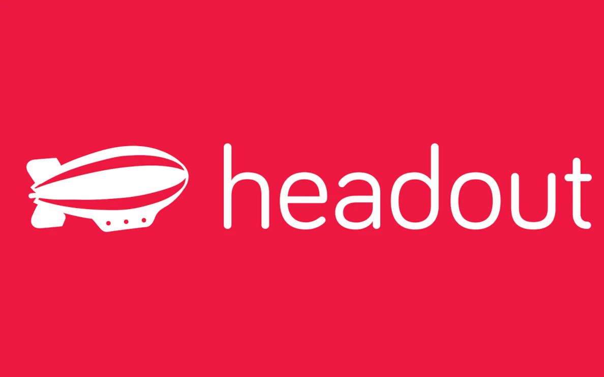 Logo of Headout, a travel marketplace for group bookings.