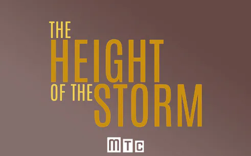 The Height of the Storm" text on a brown background with MTC logo.