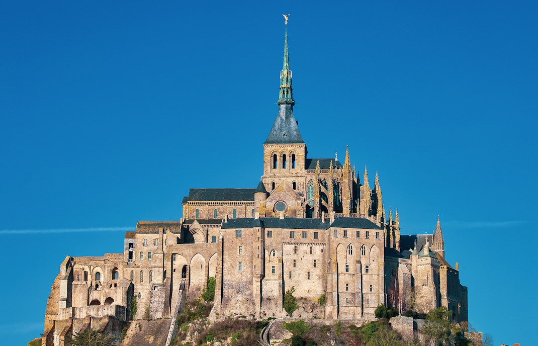 inside mont saint michel
