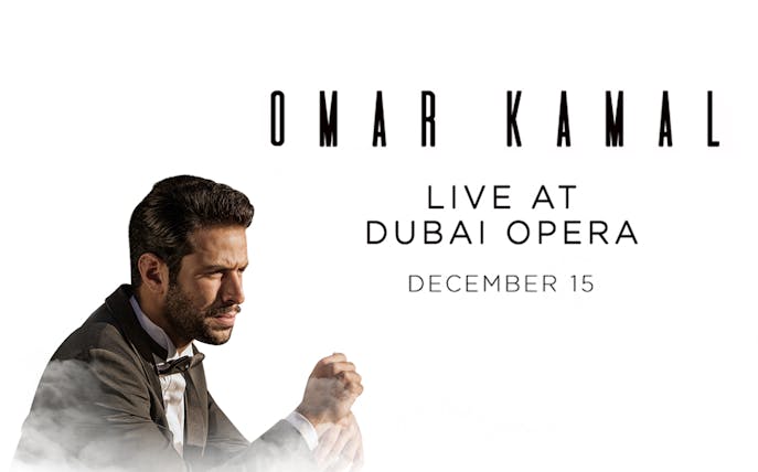 Omar Kamal concert at Dubai Opera on December 15.