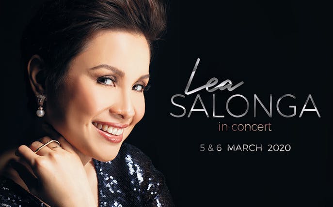 Lea Salonga concert poster, March 5-6, 2020.