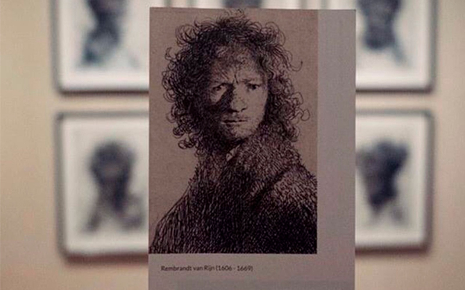 Self-Portrait, Frowning