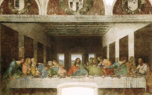 Leonardo da Vinci's The Last Supper in Milan, part of the full day guided tour