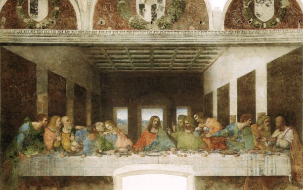 Leonardo da Vinci's The Last Supper in Milan, part of the full day guided tour