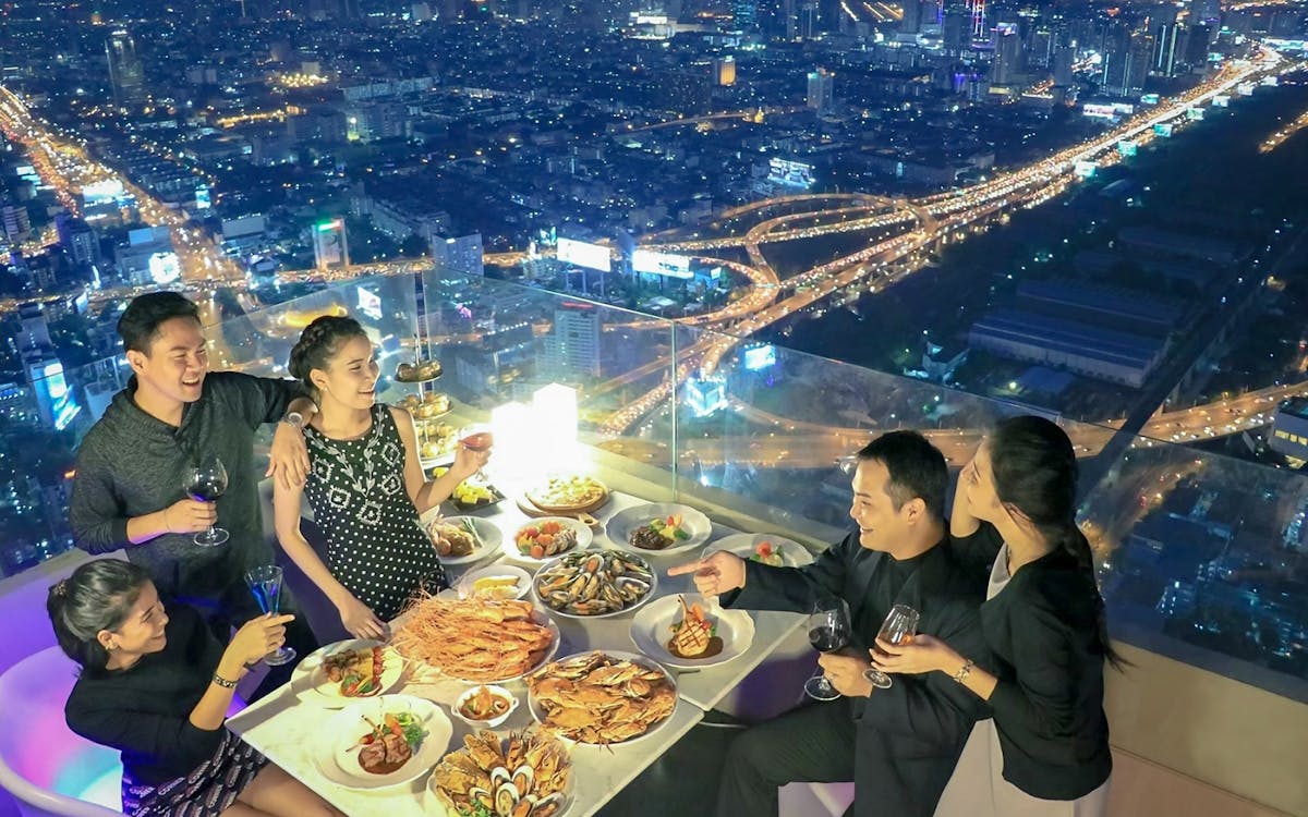 Baiyoke Floating Market Buffet In Baiyoke Sky Hotel S 75th Floor Headout