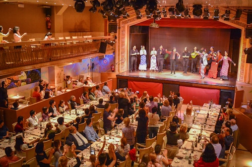 Show de flamenco com jantar