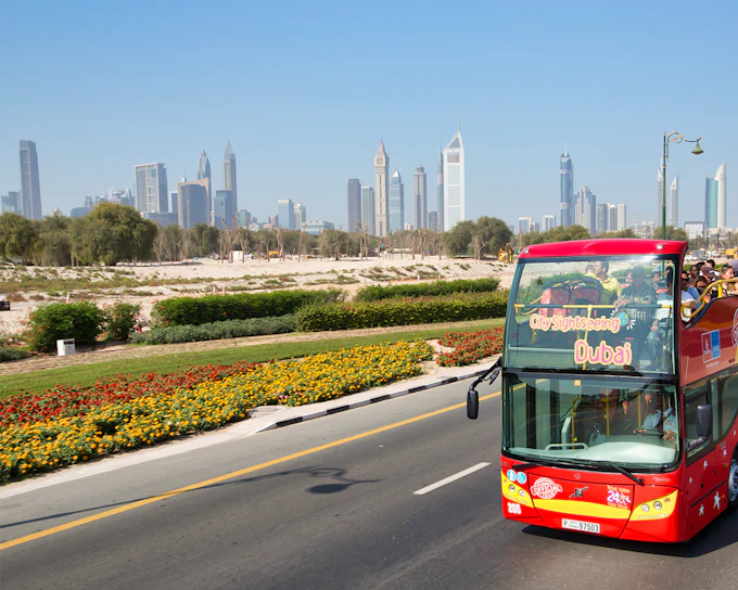 City Sightseeing: Dubai Hop-on Hop-off Bus Tour with Sunset & Night Bus Tour