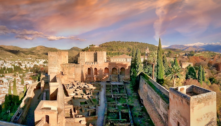 Alcazaba in Alhambra
