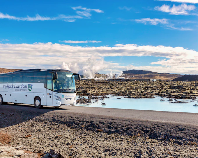 Bus Transfer: Keflavik International Airport (KEF) & Reykjavik BSI Terminal to/from Blue Lagoon