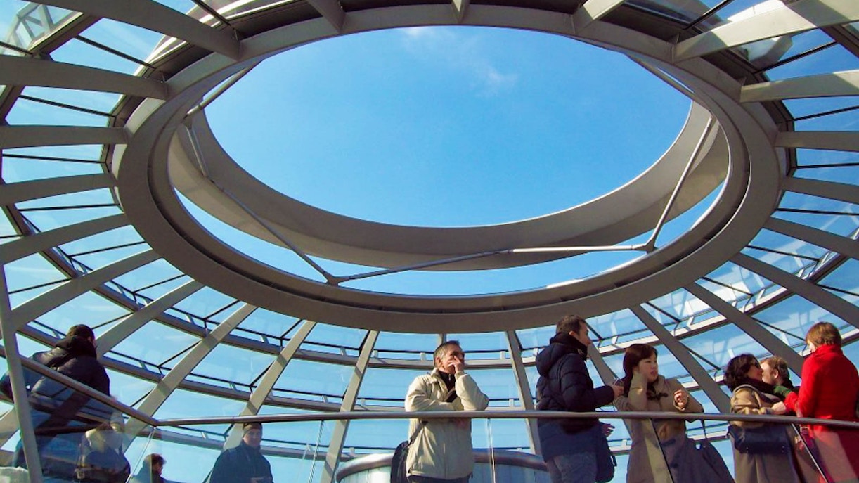 Reichstagsgebäude in Berlin