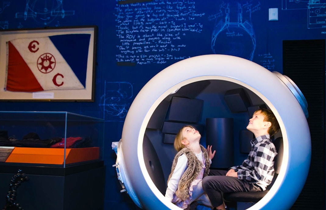 Kids at the Australian National Maritime Museum