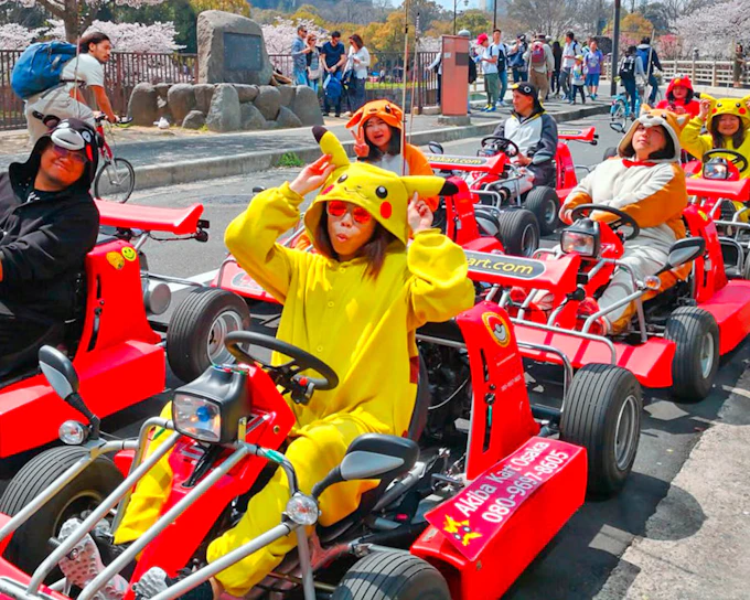 1 or 2-Hour Go-Kart Experience: Akiba Kart, Osaka
