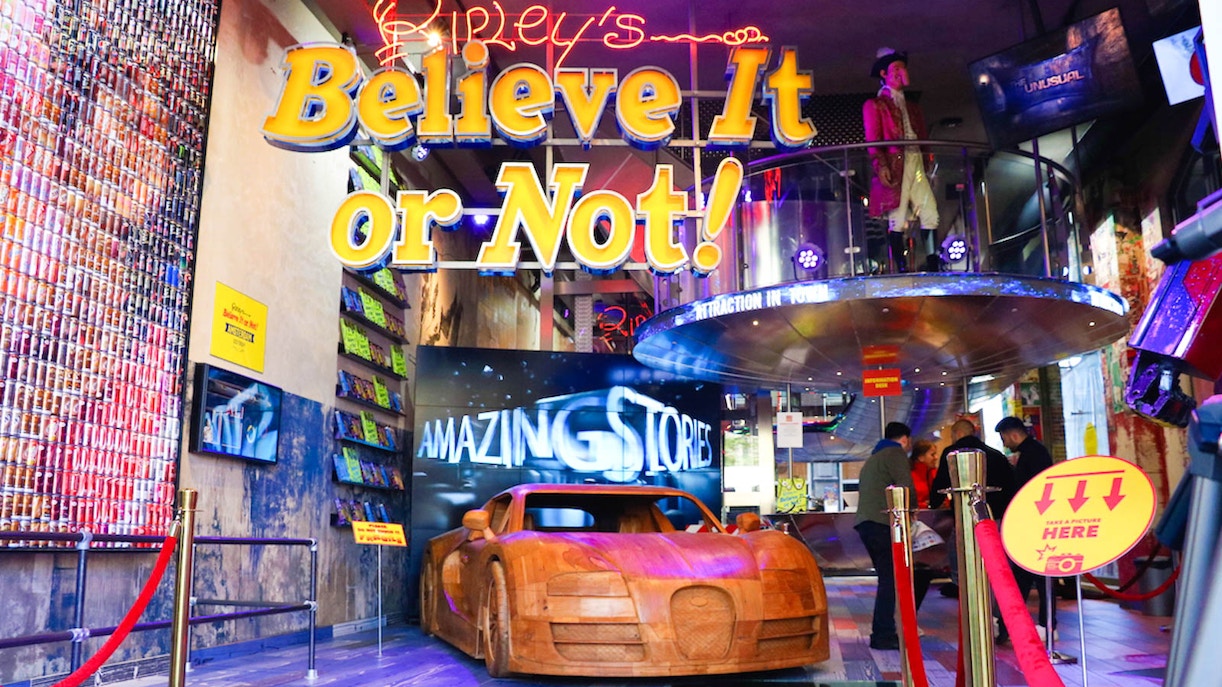 Ripleys Believe it or not Amsterdam