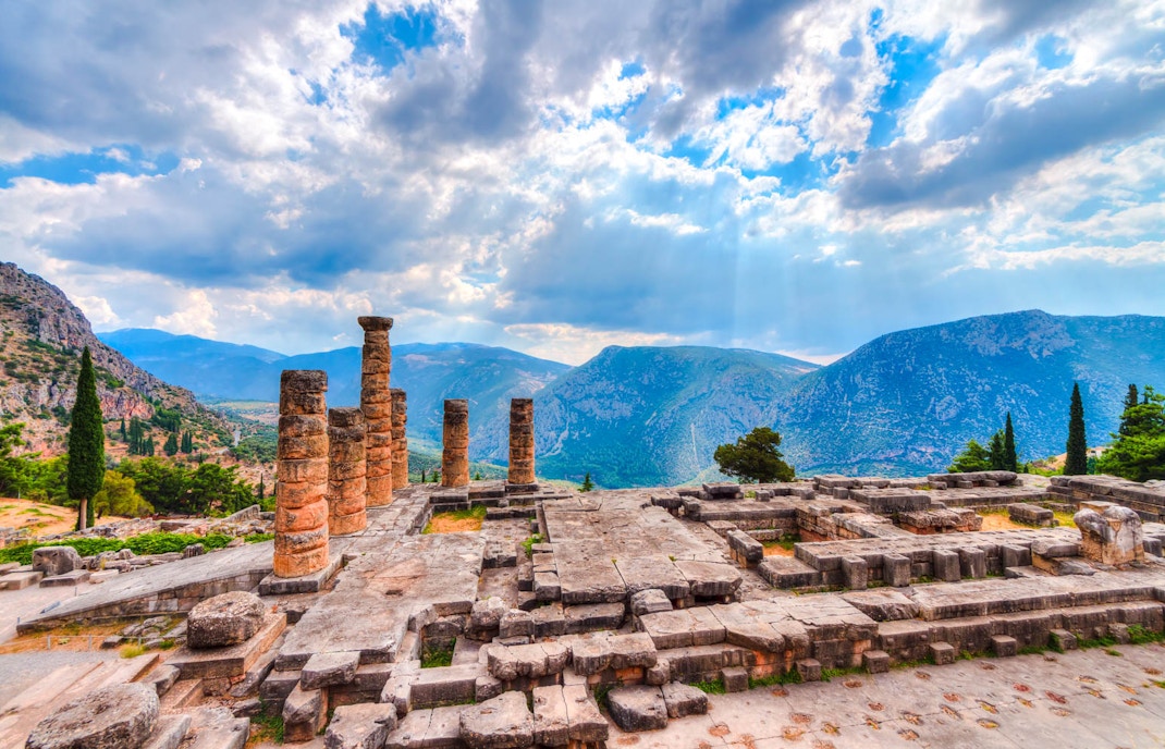 Viagem de um dia guiada por Delfos a partir de ingressos para Atenas