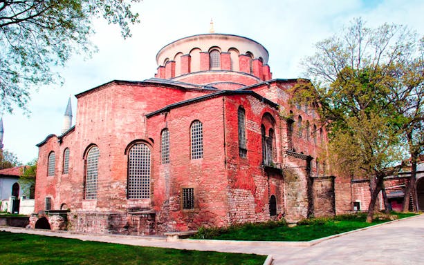 Hagia Irene Museum exterior in Istanbul, part of the Guided Museum Tours Pass.