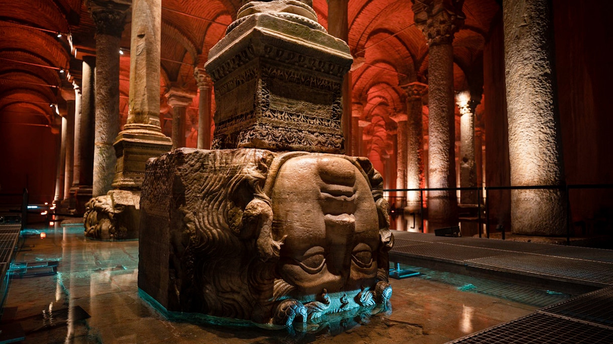Why visit the Basilica Cistern Medusa Heads?