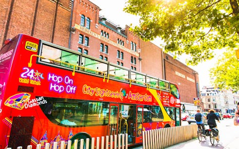 City Sightseeing Amsterdam Hop on Hop off 24hrs Bus