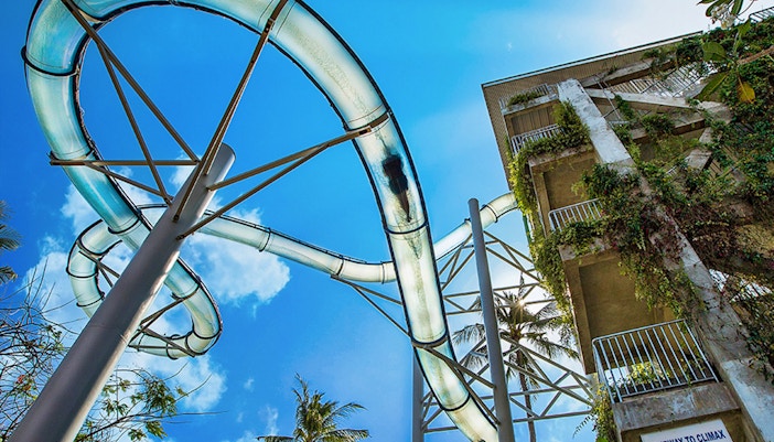 Climax waterslide at Waterbom Bali
