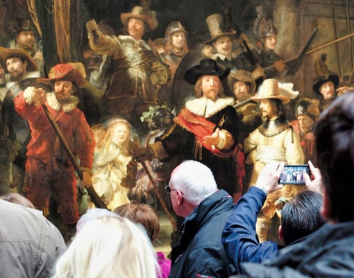 The Night Watch in the Rijksmuseum