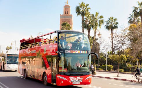 Marrakesh: Hop On Hop Off City Tour