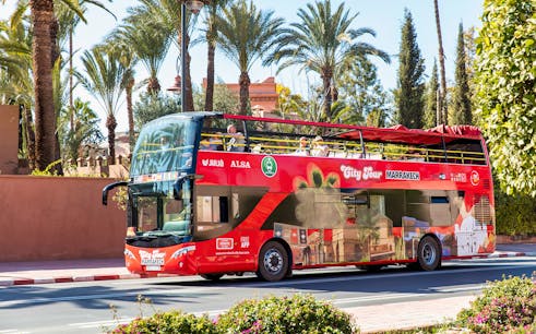 Marrakesh: Hop On Hop Off City Tour + Oasiria Park Admission