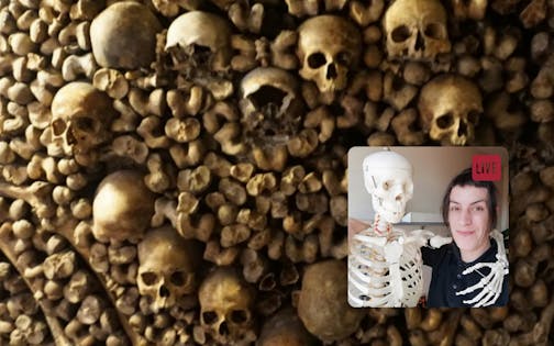 A Labyrinth of Bones below the City: Paris Catacombs Virtual Tour