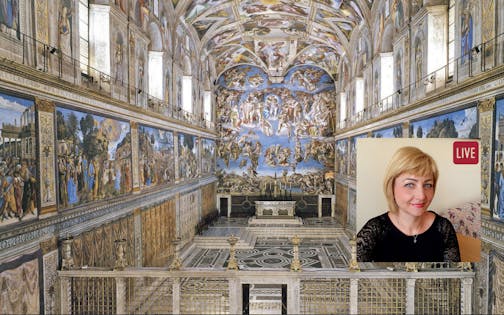 Michelangelo & Papal Rivalry: Vatican & Sistine Chapel Virtual Tour