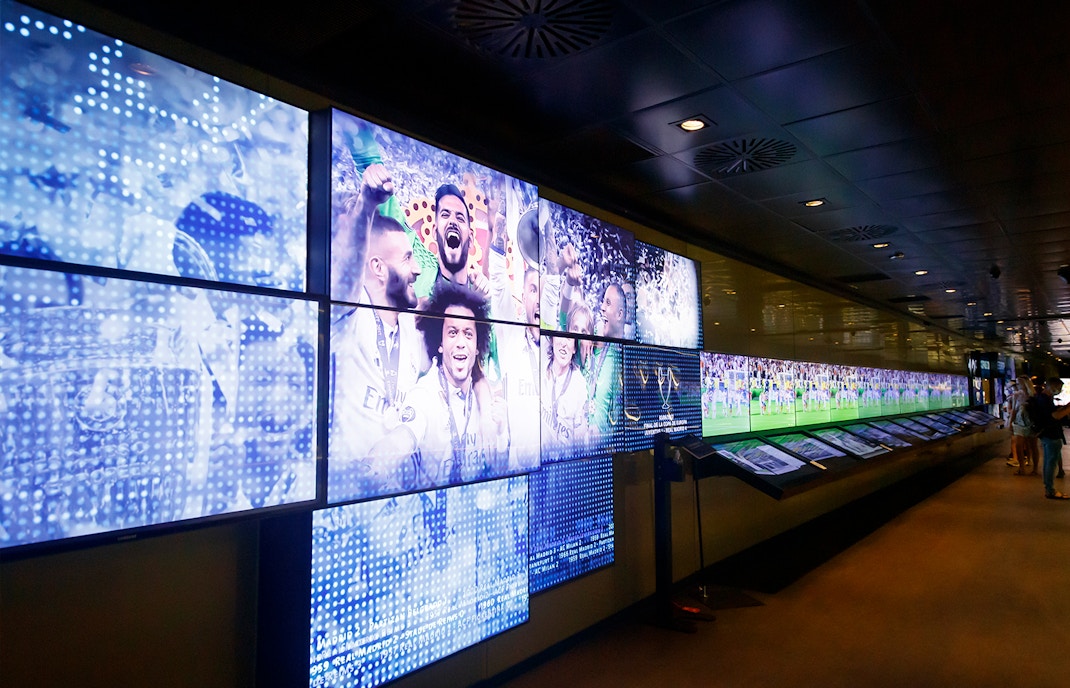 Santiago Bernabeu Inside