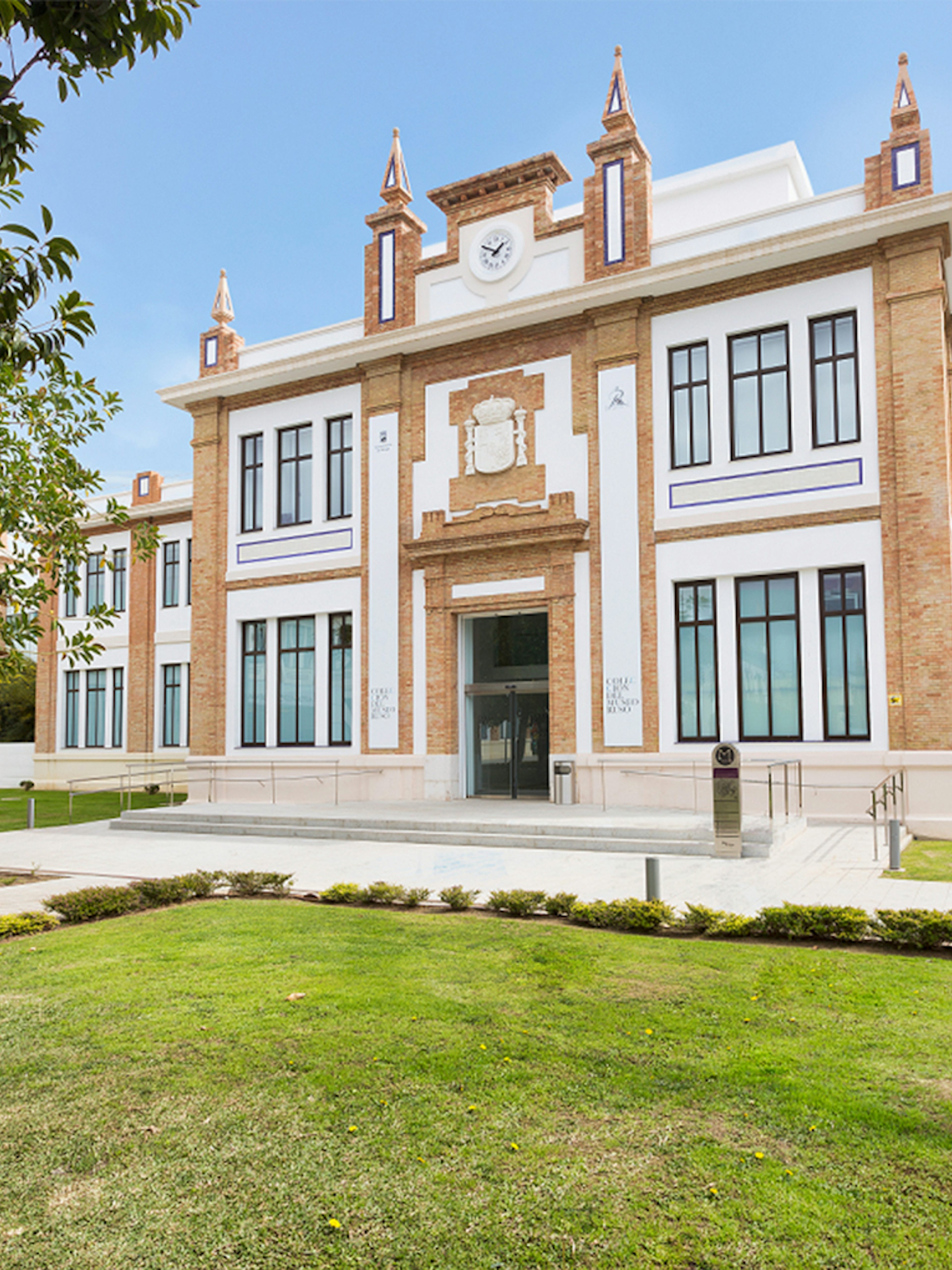 Exterior of the Collection of Russian Museum in Malaga, Spain.