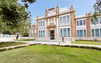 Exterior of the Collection of Russian Museum in Malaga, Spain.