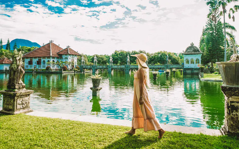 Test 13254 East Bali Small Group Tour Traditional Salt Making Tenganan Ancient Village Taman Ujung Water Palace – Full Day