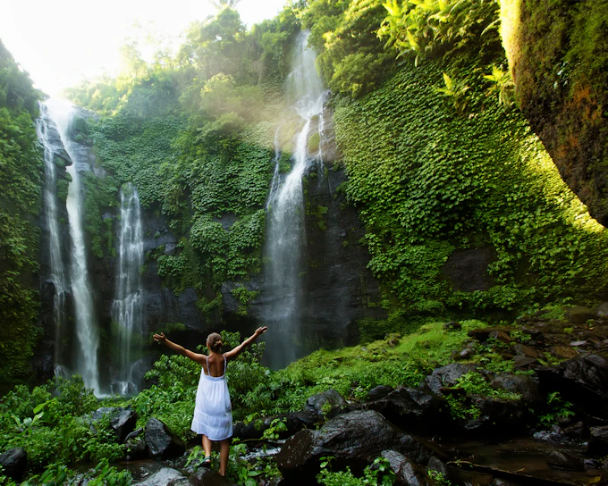Sekumpul Waterfall & Temple Small-Group Tour: Ulun Danu Bratan, Taman Ayun Temple