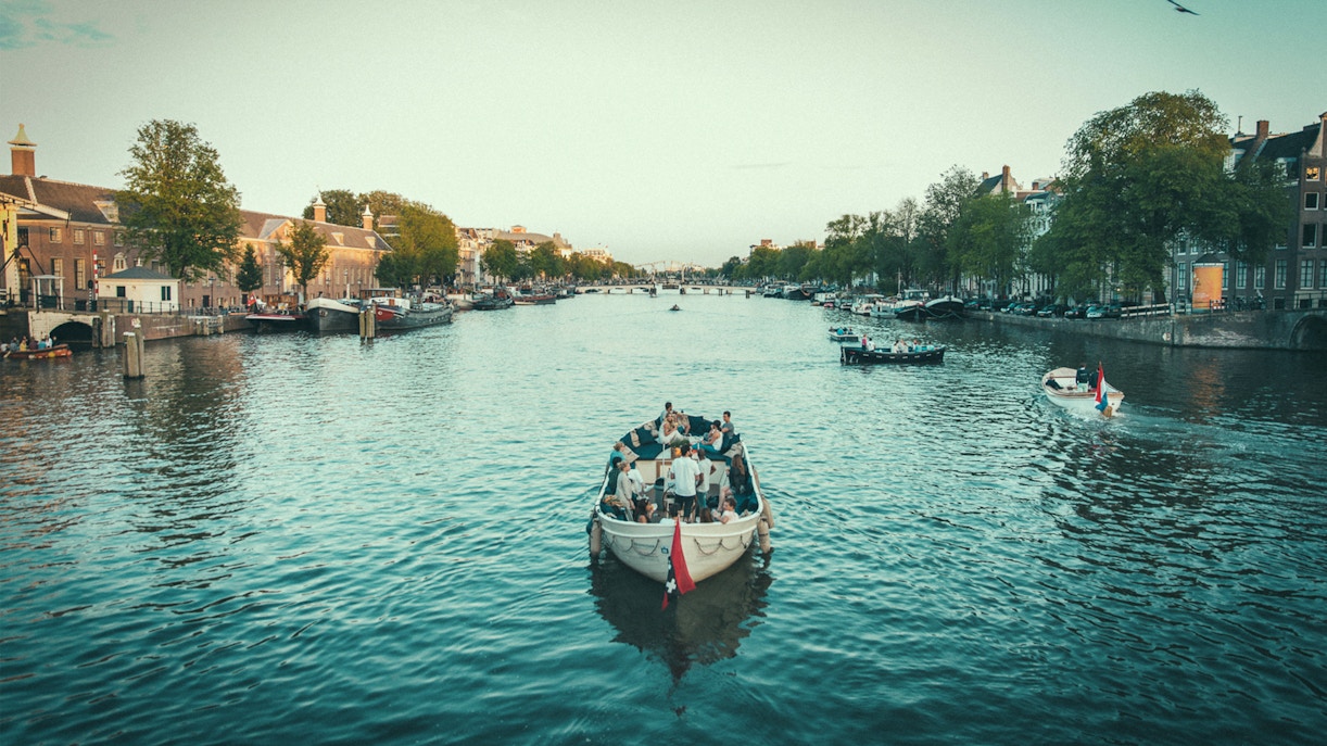 paseo en barco Ámsterdam
