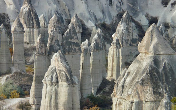 Fairy chimneys in Cappadocia, Turkey, part of the South Cappadocia Day Tour.