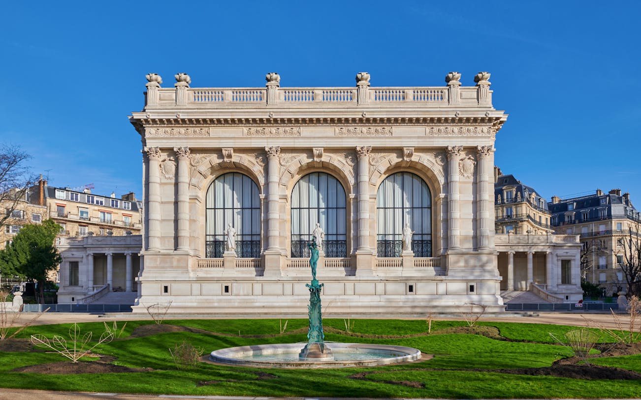 Palais Galliera exterior, Paris, site of Gabrielle Chanel Fashion Manifesto Exhibition.