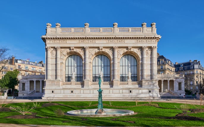Palais Galliera exterior, Paris, site of Gabrielle Chanel Fashion Manifesto Exhibition.