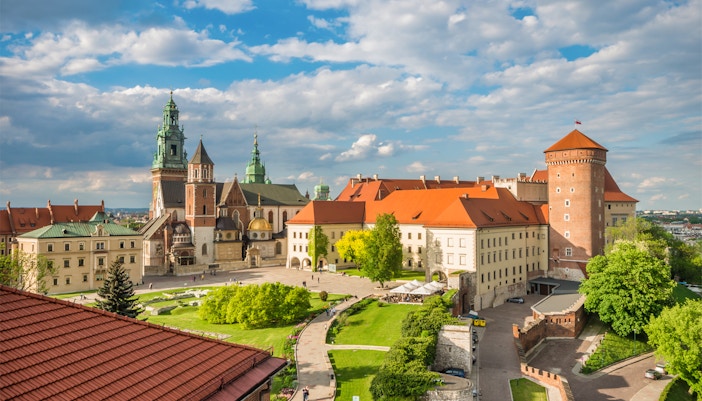Castelo de Wawel Rota Sazonal