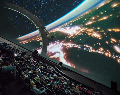 Hemisfèric 3D Cinema in Valencia's City of Arts and Sciences complex.