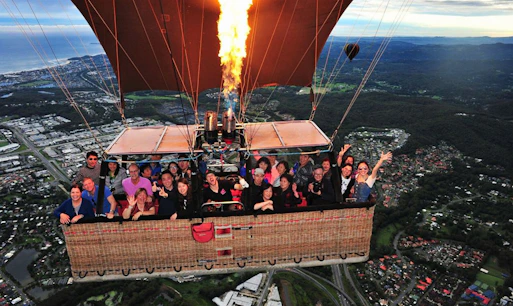 Gold Coast Hot Air Balloon Tour