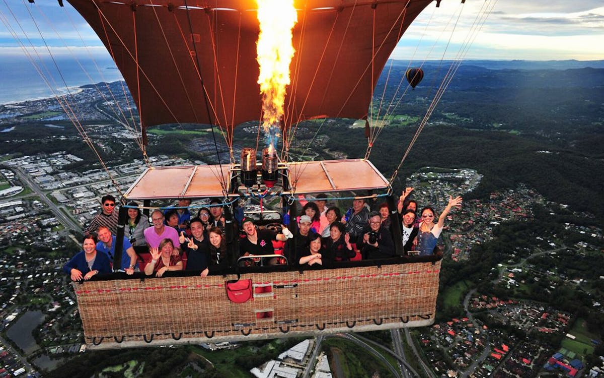 60 mins - go ballooning gold coast hot air balloon ride with optional breakfast-6 60 mins - go ballooning gold coast hot air balloon ride with optional breakfast-6