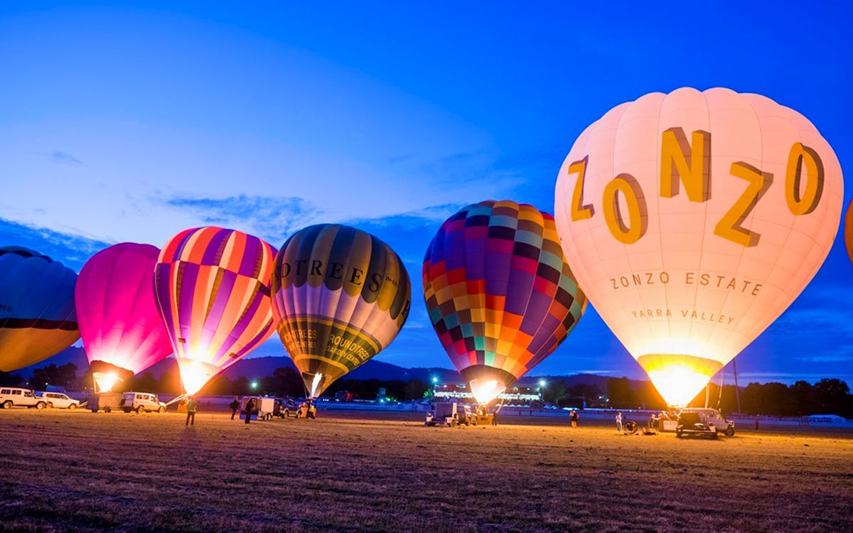 yarra valley sunrise hot air balloon flight-1 yarra valley sunrise hot air balloon flight-1