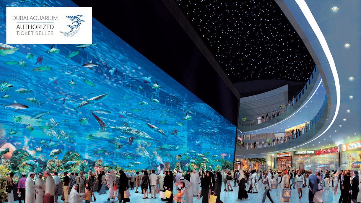 Dubai Aquarium Tank & Aquarium Tunnel