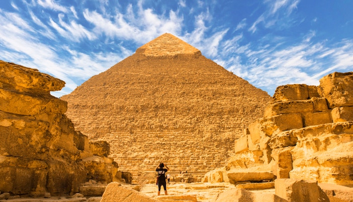 Pyramids of Giza Entrances