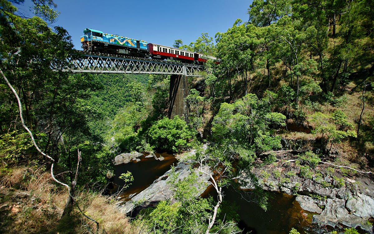 Kuranda Scenic Railway Map 