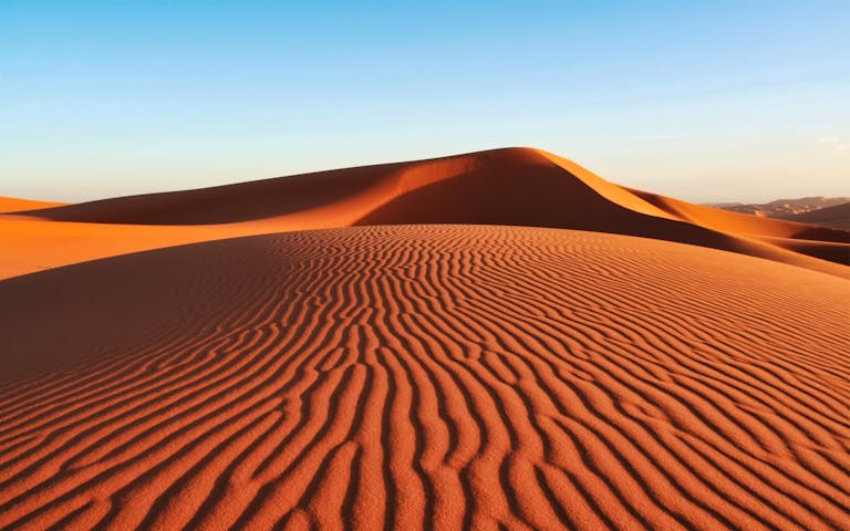 Dubai in July - evening desert safari