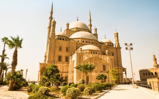 Citadel of Saladin with the Mosque of Muhammad Ali in Cairo, Egypt.